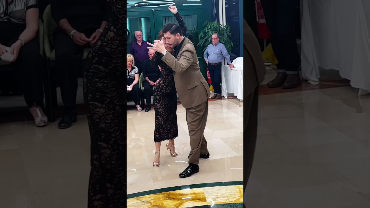 Mila Vigdorova and Dmitrii Mokeev Milonga (Puglia,Italia) #tangodancers #tango #milonga #dance
