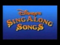 Disney S Sing Along Songs Opening Audio