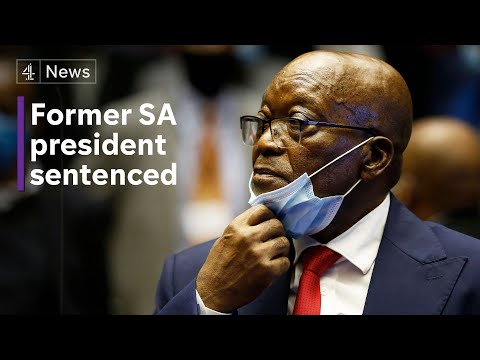 Jacob Zuma: Former South Africa President sentenced to 15 months in prison for contempt
