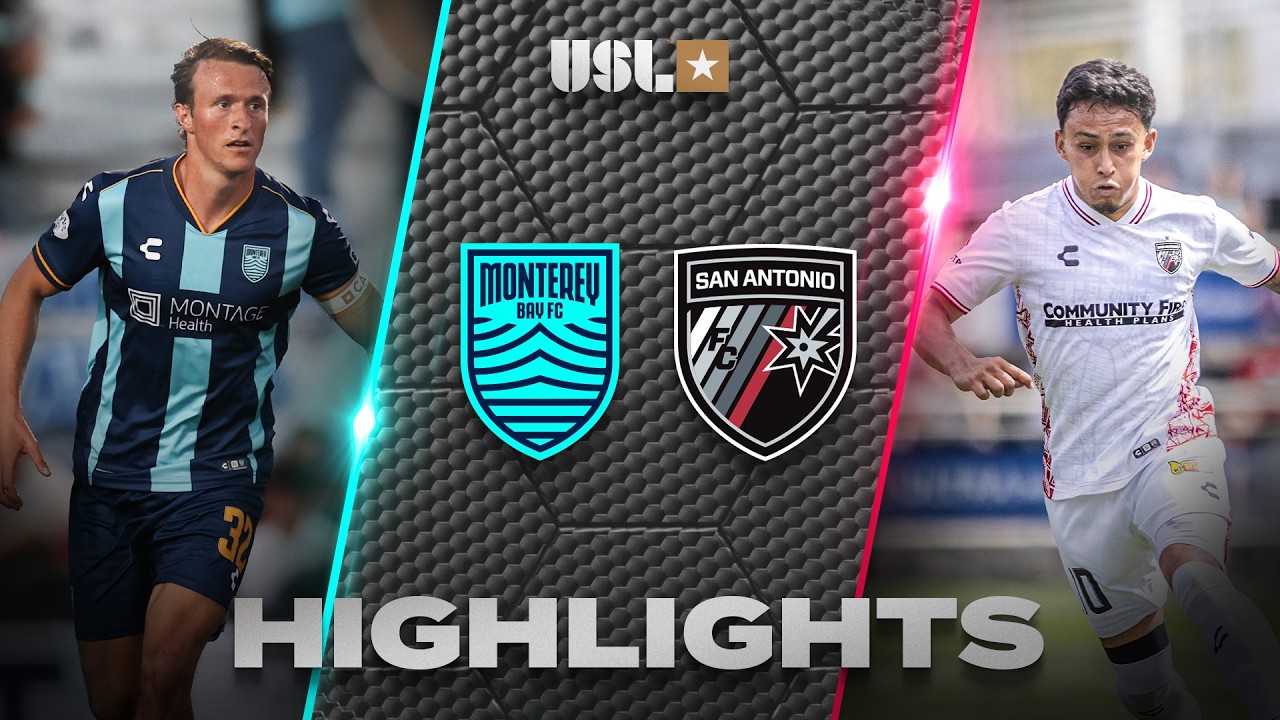 Monterey Bay vs San Antonio Highlights