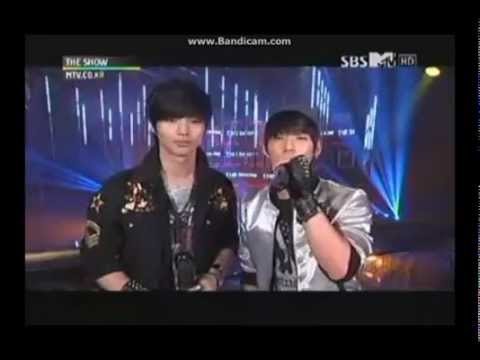 120608 The Show MC Cut - Minhyuk & Sungjae