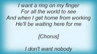 Judds - One Man Woman Lyrics