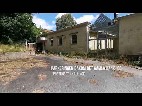 DET GAMLA Post- och BANKHUSET - 200803 - Kallinge - RONNEBY (Blekinge)