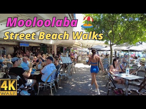 Mooloolaba Sunshine Coast Australia 🌴  Street Beach Walks 4K