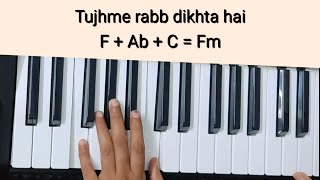 Download lagu Tujhme Rab Dikhta Hai Tutorial(Chords Melody) | Rab Ne Banadi Jodi | Keyboard mp3