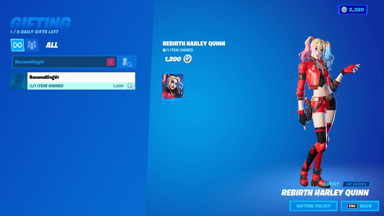 Giveaway Fortnite Gg