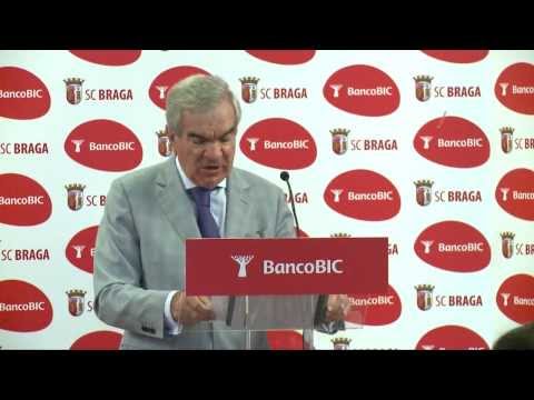 Banco BIC nas camisolas do Sporting Clube de Braga