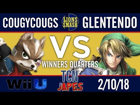 TCNJapes 5 - CougyCougs (Fox) vs HBA | Glentendo (Link) - Smash 4 Winners Quarters