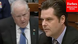 Matt Gaetz Does Not Let Up On Military Officials About Very Low Percentage Of Mission Capable F-35s