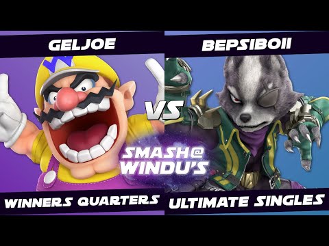 GelJoe (Wario) vs Bepsiboii (Wolf) - Smash @ Windu's 109 - Winners Quarters SSBU
