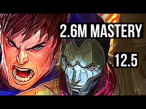 GAREN & Yuumi vs JHIN & Kai'Sa (ADC) | 3/0/11, 2.6M mastery, 600+ games | NA Master | 12.5