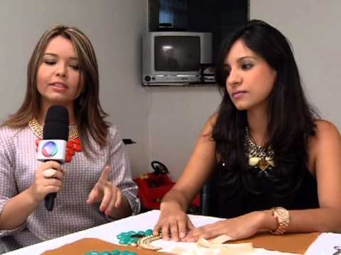 Fala ES: Artesanato - Aprenda fazer um maxi colar