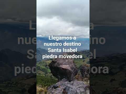 Llegamos a nuestro destino Santa Isabel Azuay #piedra movedora #biker