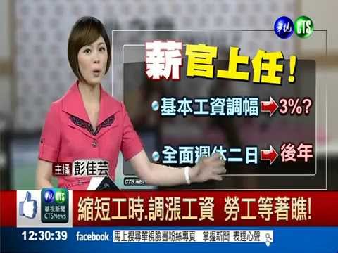 縮短工時.調漲工資 勞工等著瞧!