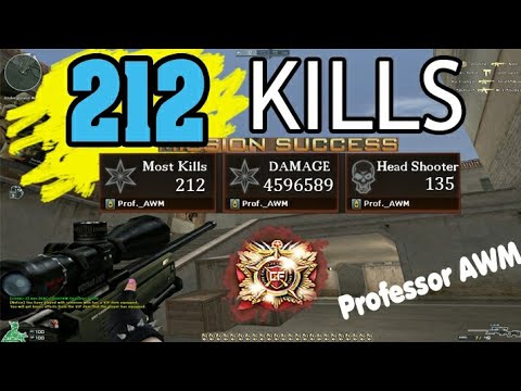 212 Kills~AWM Sniper~FFA Ace~CROSSFIRE