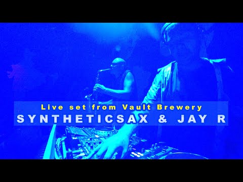 Club Saxophone Performance Improvisation - Syntheticsax & Jay R - Vault Brewery Disco House Full Mix