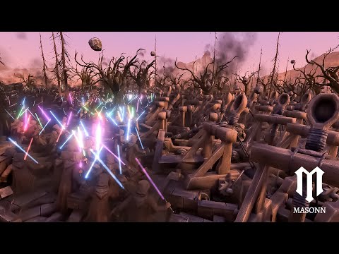 15.000 Catapults vs 15.000 Laser Knights- Ultimate Epic Battle Simulator 2- UEBS 2