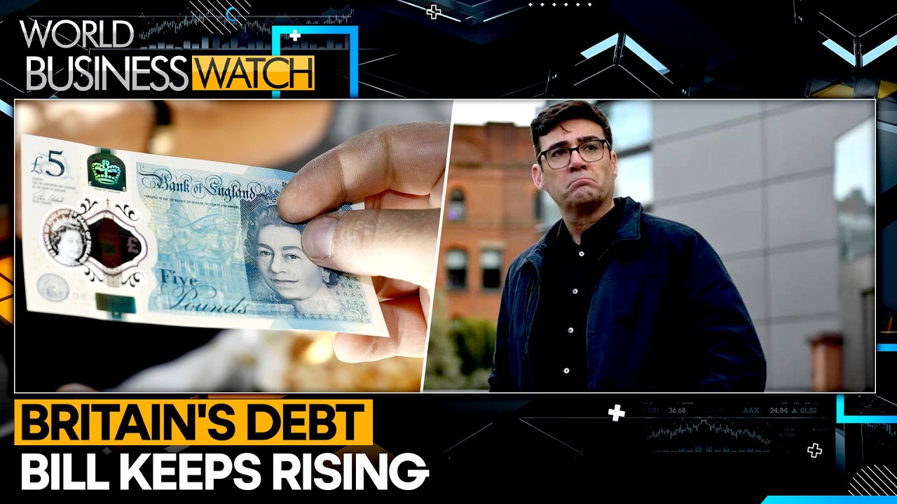 UK Faces Costliest Debt Sale Since 1998 | WION World Business Watch