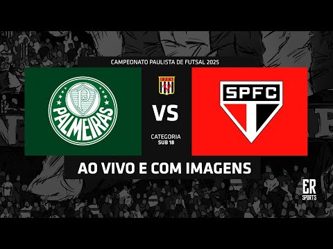 Palmeiras x São Paulo - SUB 18 | 02/11/2025 | AO VIVO | Quartas de Final | Paulista | Ouro