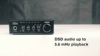 Video thumbnail for Fostex HP-A4 - USB 32 bit Digital to Analogue Converter and Headphone Amplifier by SCV Distribution