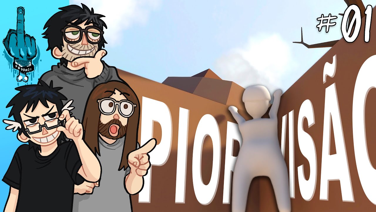 aparecemos no flow!! ⚡ - Human Fall Flat #1