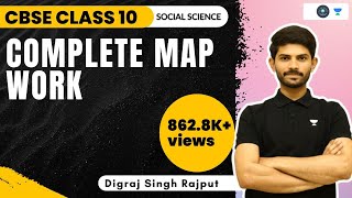 Class 10: Social Science  Complete Map Work  Term 