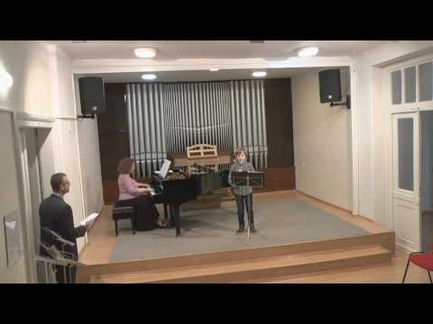 Vilém Brisuda klarinet - třídní předehrávky ZUŠ Krnov