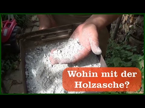 Wohin mit der Holzasche?