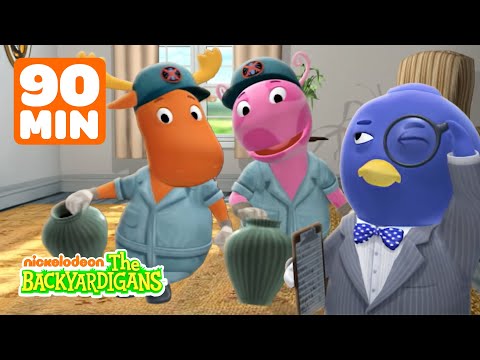 Tyrone & Uniqua Dress Up In Silly Disguises! w/ Pablo & Tasha | Compilation | The Backyardigans