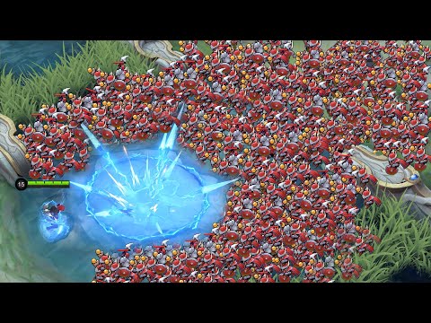 JULIAN Full Mage vs 1001 Minion Satisfying Moments ✅