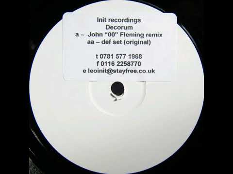 Leo Neelands - Decorum (Def Set Original)