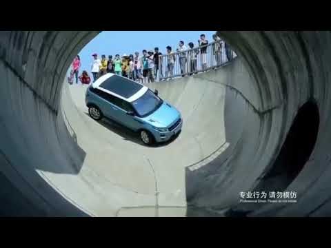 Turbobhp: Crazy Park Stunt with Range Rover Evoque!...
