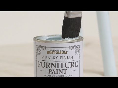 How to Use Rust-Oleum Chalky Finish Furniture Paint