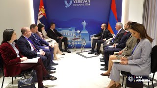 Встреча министров иностранных дел Армении и Сербии 05/05/26