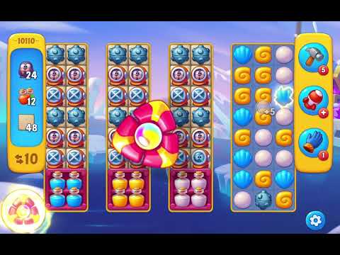 Fishdom Level 10110 - Daily Log #450 | Ice Adventure 