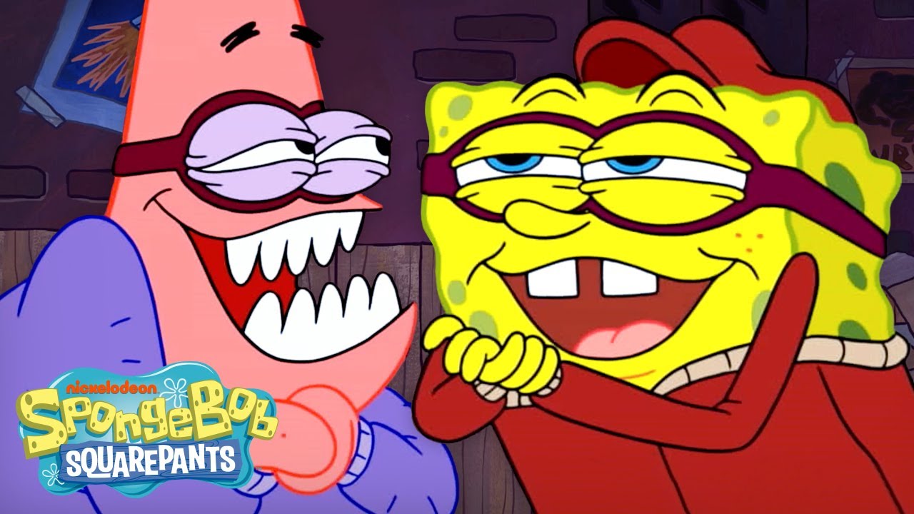 SpongeBob's SNEAKIEST Moments! 🤫 | 60 Minute Compilation | @SpongeBobOfficial