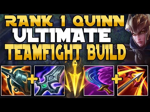 Rank 1 Quinn ULTIMATE Teamfighting Build For Season 12! (20 KILL DEATHMATCH!) - League of Legends