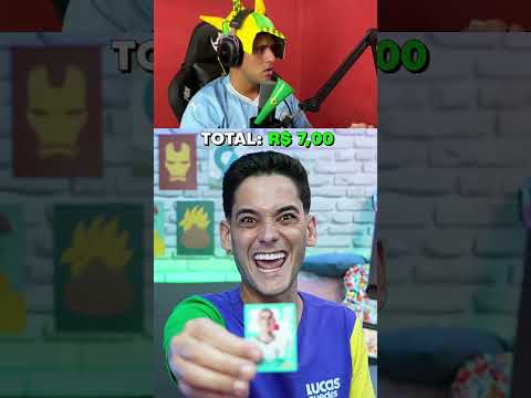 COMPROU E LUCROU COM FIGURINHAS