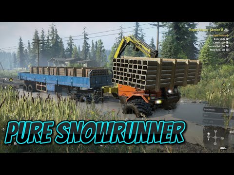 Paper Factory Section B .....  Mission on Snowrunner