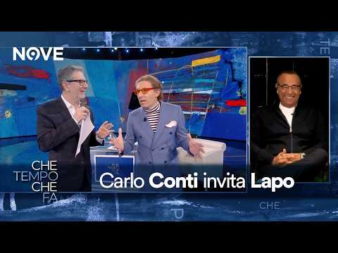 Carlo Conti "Aspetto il tuo Lapo una sera a Sanremo" | Che tempo che fa
