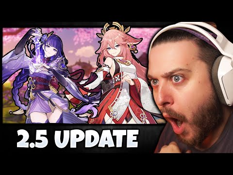 GENSHIN IMPACT 2.5 LIVESTREAM REACTION