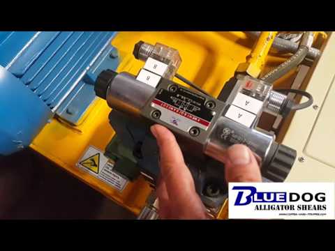How to setup your BAS-63 Bluedog Hydraulic Alligator Shear