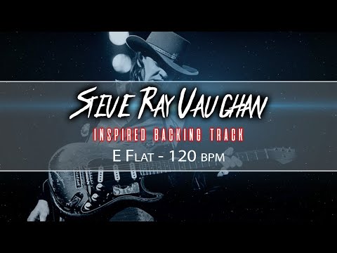 Stevie Ray Vaughan Style Blues Backing Track | Eb | 120bpm