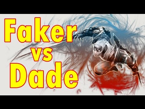 LOL Pro - Faker vs Dade (Zed vs Yasuo) - Korea SoloQ