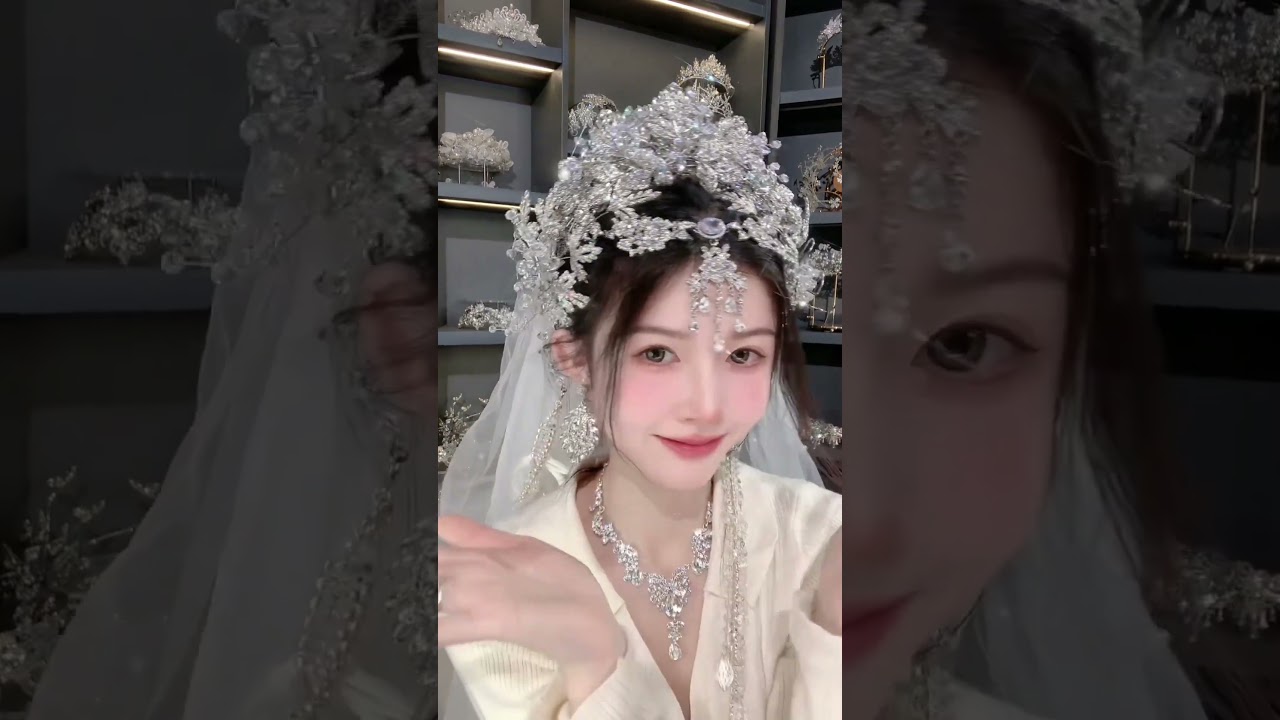 Princess-Inspired Bridal Glam with Sparkling Crown Tutorial