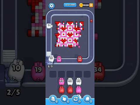 Pixel Flow Level 2846 Walkthrough