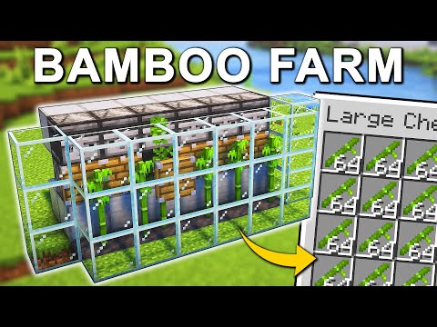 EASIEST Bamboo Farm in Minecraft 1.21.8 (Tutorial)