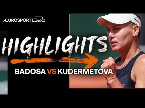 Badosa retires hurt as Kudermetova progresses at French Open | 2022 Roland Garros | Eurosport