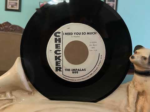 IMPALAS on CHECKER, GIRL GROUP doo wop rarity