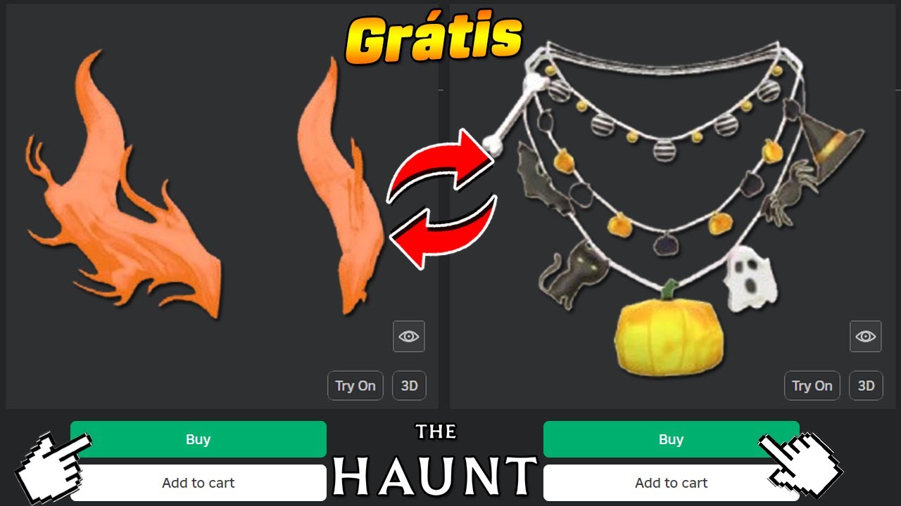 2 FREE ITEMS from The Haunt Roblox EVENT 🔥